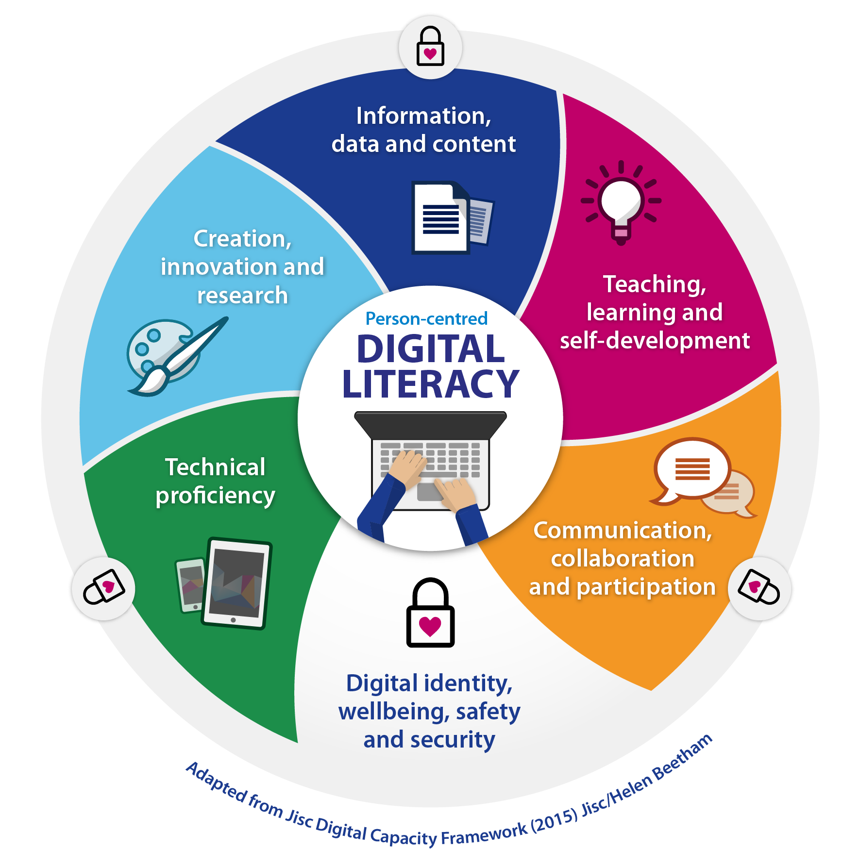Digital Literacy Pie Chart